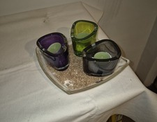 Teelicht Und Glasschale  von