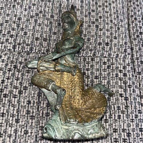 Vintage bronze thai vergoldet - vintage,