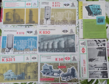 8 Prospekte PETKUS Wutha, Fortschritt Landmaschinen, DDR