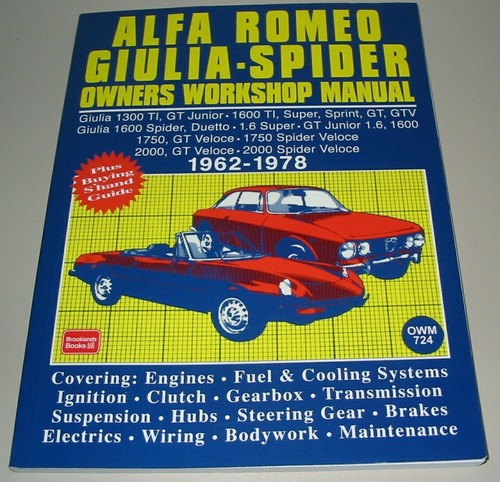 Onwer workshop manual alfa - onwer´s,