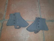 LESI Damen Kinder Gamaschen Bergsteiger Al Capone Tracht grau GR 5 antik vintage