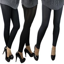  Blickdichte warme Leggings