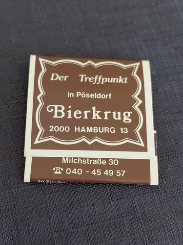 Streichholzheftchen der - streichholzheftchen,,