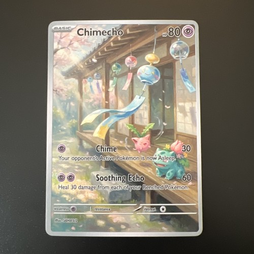 Pokémon ccg chimecho - sar, full