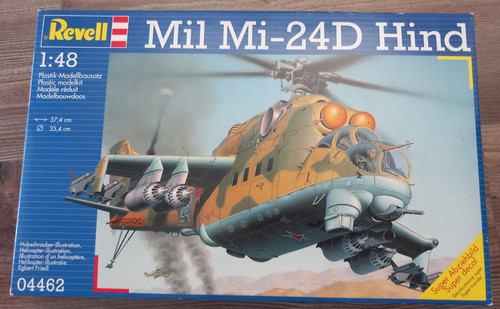 Revell 04462 mil - 1:48, mi-24d
