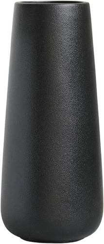 Vase schwarz hoch - schwarz,