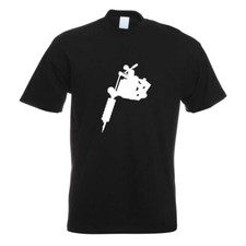 Tätowiermaschine T-Shirt Motiv bedruckt Funshirt Design Print