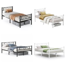 VASAGLE Bettgestell Gästebett