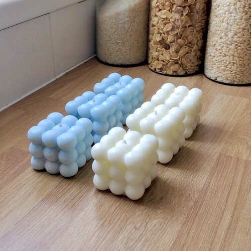 Bubble candle dekor - 6x,