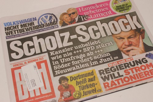 Bildzeitung 2023 - bildzeitung, 28.11.2023