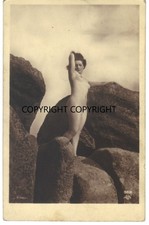 VINTAGE  NACKTE  FRAU  KUNST