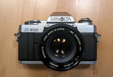  Minolta X300 35mm Spiegelreflexkamera + 50 mm 1:1,7 SLR