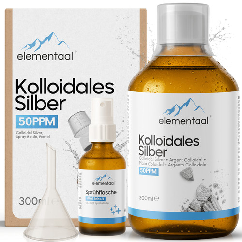 Kolloidales silber 50ppm - silber,