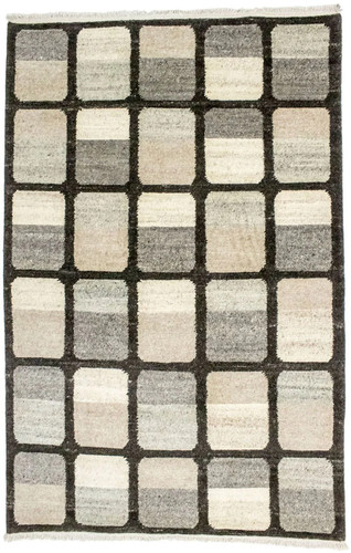 Modern carpet hand knotted
