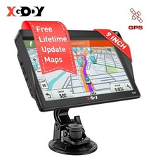 XGODY 9'' Zoll 8G Auto Navigationsgerät für LKW PKW BUS GPS Navi Navigation POI