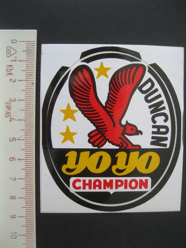 Duncan champion sticker - champion,