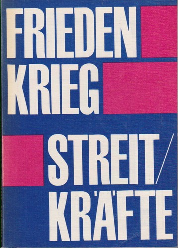 Krieg frieden streitkräfte - frieden,,