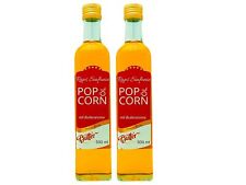 Hopser Funfood Popcorn-Öl 1L Butteraroma, hocherhitzbar, mit Raps- und Traubenöl