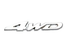 3D ABS Chrom 4WD 4x4 Allrad