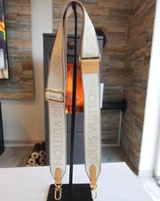 LOUIS VUITTON SHOULDER STRAP bag sling beige lv bandouliere sporty adjustable