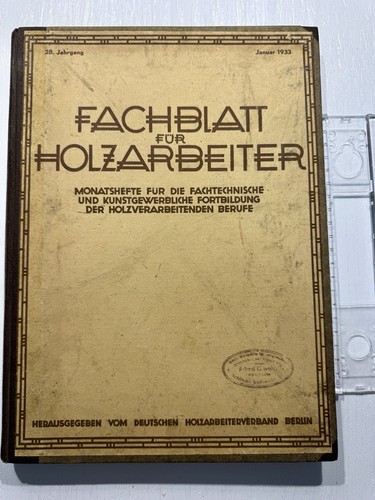 Fachblatt für holzarbeiter - fachblatt,