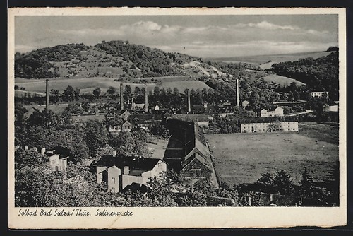 Ansichtskarte bad sulza - ansichtskarte,