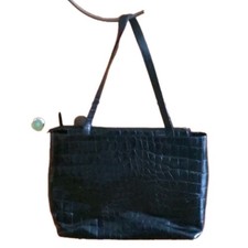 Original Damen Handtasche Joop Leder schwarz Innen Leder Beige Business 