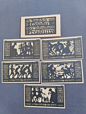 Freyburg Unstrut / 5 x Notgeld Geldschein Banknote