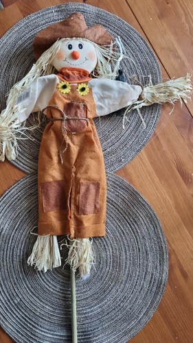 Strohpuppe herbst deko drachen - herbst,