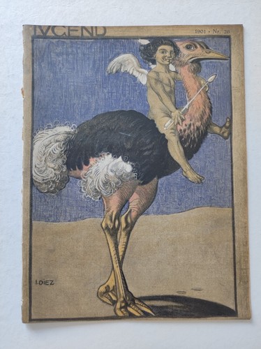 Original zeitschrift jugend - zeitschrift,