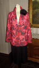 LUXUS*Designer Kostüm-Kombination*Zweiteiler**Komplimente**Herbst-Elegance*Gr.48