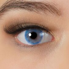 Kontaktlinsen farbig ohne und