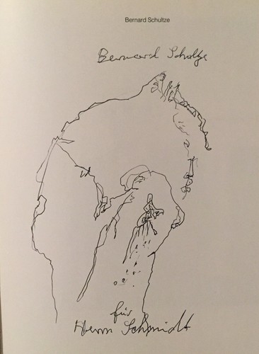 Bernard schultze signiert - schultze,