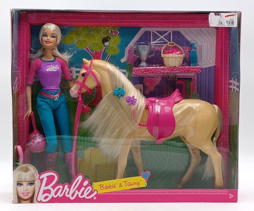 2011 barbie puppe pferd - 2011,