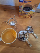 Schoko-Fondue Set Schokolade Fondue OHNE GABELN Schokoladenfondue Tasse