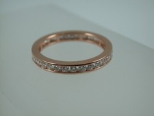 feiner Designer Brillant / Memoryring Roségold 750 