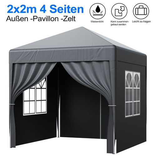 Partyzelt 2x2m 3x3m - , pe