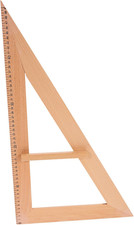 Holz-Dreieck Lineal Lehrmittel