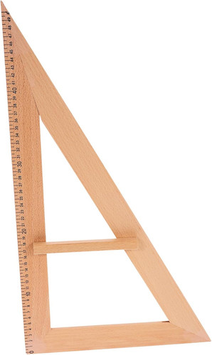 Holz dreieck lineal lehrmittel - holz-dreieck,