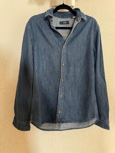 Langarm jeanshemd von jack - langarm-jeanshemd,