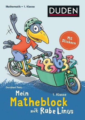 Mein matheblock mit - mit, rabe
