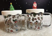 Teegläser Weihnachten mit