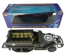 Gonio Metallmodell gepanzerter Personentransporter M3A1 HalfTrack Maßstab 1:24