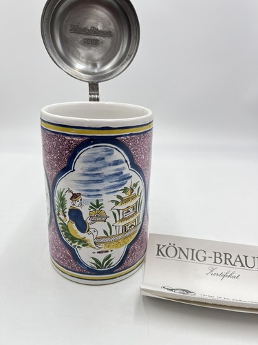 König pilsener bierkrug mit - könig,