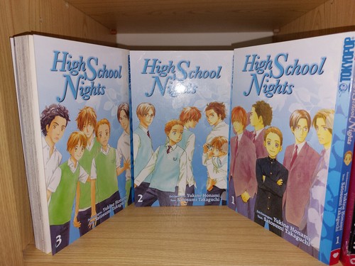 High school nights manga - manga, yaoi