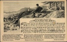 LIED AK ERZGEBIRGE  HANS SOPH  Nr. 2  -- "WENN DA SUNN UNTER GIEHT"