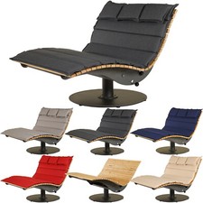 NEU XXL Liegenauflage Auflage Waldsofa Wellen Holzliege Gartenliege Sonnenliege