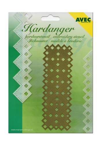 Avec hardanger stickschablone - hardanger,