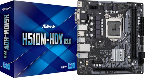 Asrock h510m hdv 0 - h510m-hdv, r2.0