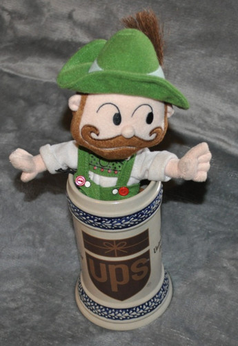 Ups bierkrug motzpuppe - bierkrug,